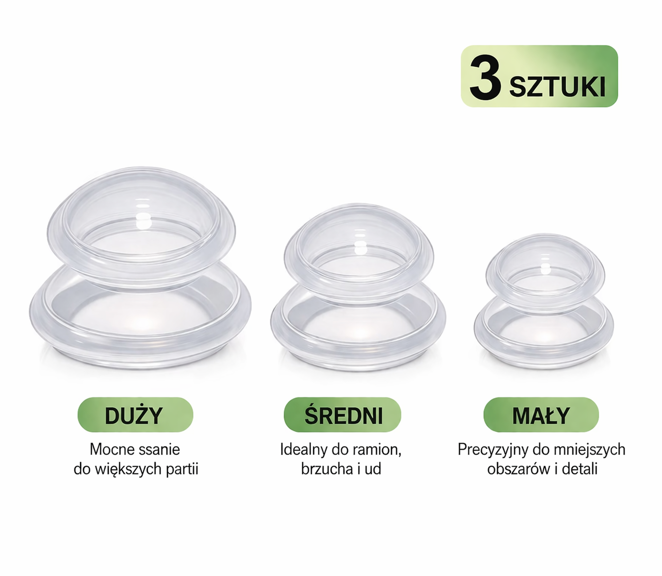 Bańki Silikonowe Antycellulitowe | Redukcja Cellulitu i Napięcia | Domowa Terapia 40+