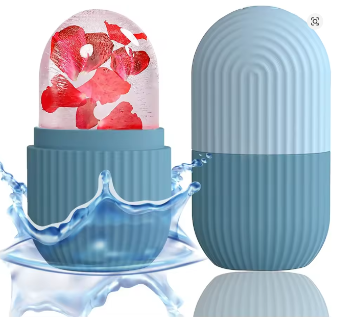 Ice Roller do Twarzy | Redukcja Obrzęków i Zmarszczek | Efekt Liftingu 40+